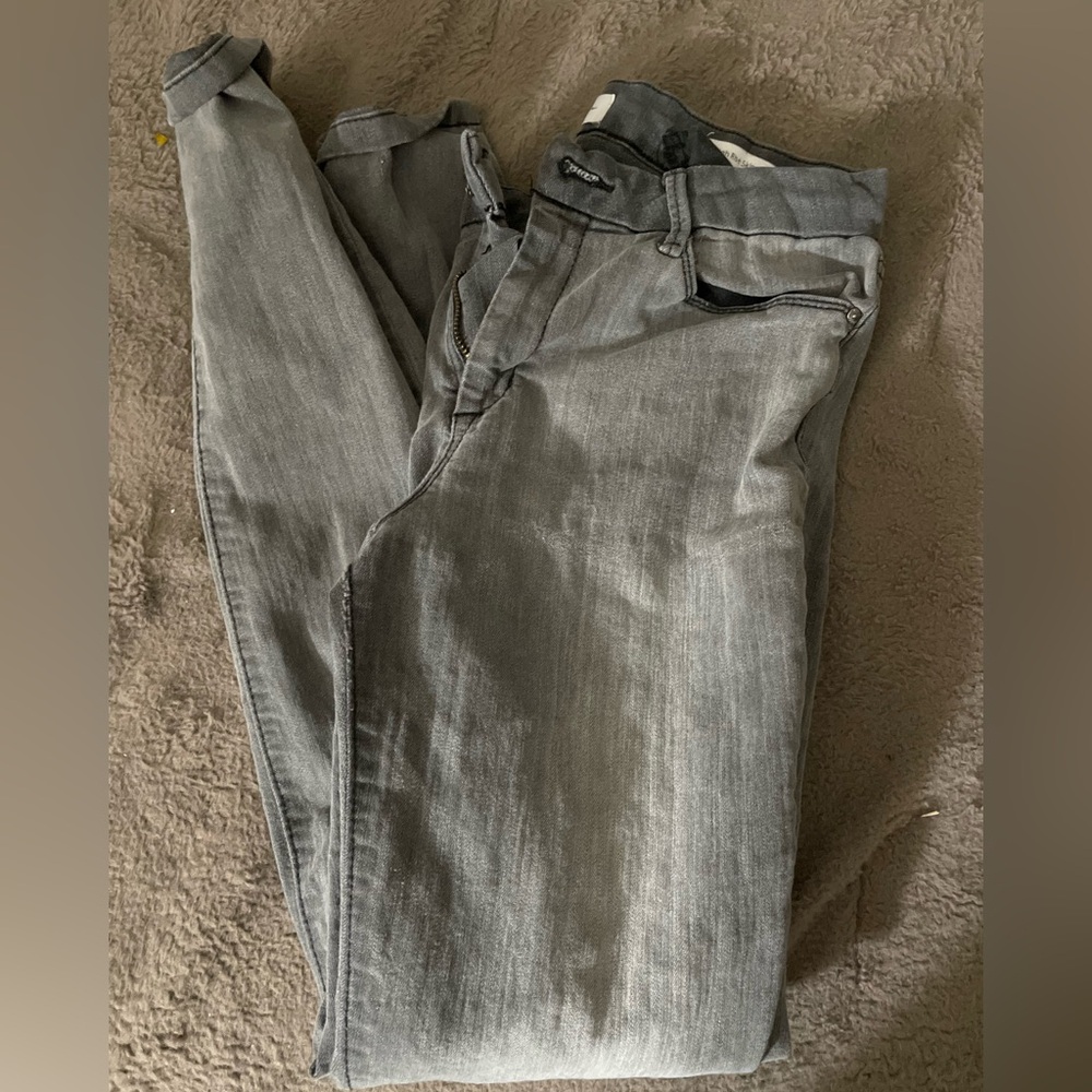 Jessica Simpson gray high rise skinny jeans